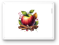 Thumbnail for Apple Cinnamon Wall Art | Watercolor Autumn Spice Print | Farmhouse Kitchen Gift